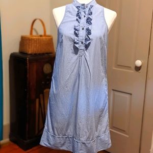 GAP Tuxedo Ruffle dress. Size 4. EUC.
